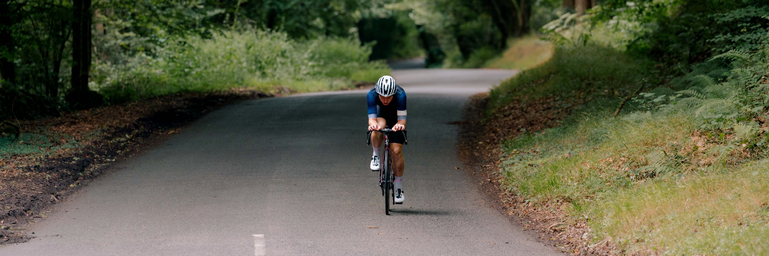 aerodynamic road cyclist banner